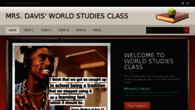 What Davisworldstudies.com website looked like in 2018 (5 years ago)