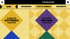 What Deparade.nl website looked like in 2018 (5 years ago)