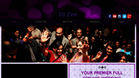 What Dj-zee.com website looked like in 2018 (5 years ago)