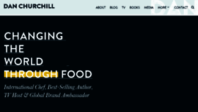 What Danielchurchill.com.au website looked like in 2018 (5 years ago)