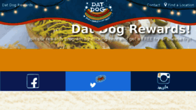 What Datdog.com website looked like in 2018 (5 years ago)