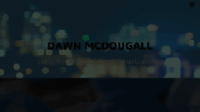 What Dawnmcdougall.com website looked like in 2018 (5 years ago)