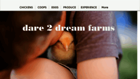 What Dare2dreamfarms.com website looked like in 2018 (5 years ago)