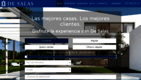 What Desalas.com website looked like in 2018 (5 years ago)