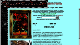 What Darkcarnival.com website looked like in 2018 (5 years ago)