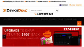 What Devicedeal.com.au website looked like in 2018 (5 years ago)
