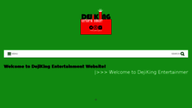 What Dejiking.com website looked like in 2018 (5 years ago)