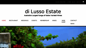 What Dilusso.com.au website looked like in 2018 (5 years ago)