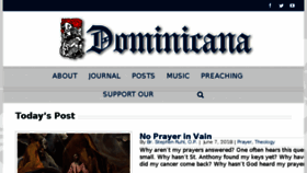 What Dominicanablog.com website looked like in 2018 (5 years ago)