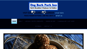 What Dogbarkpark.com website looked like in 2018 (5 years ago)
