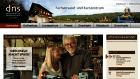 What Drechselstube.de website looked like in 2018 (5 years ago)