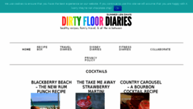 What Dirtyfloordiaries.com website looked like in 2018 (5 years ago)