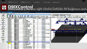 What Dmxcontrol.org website looked like in 2018 (5 years ago)