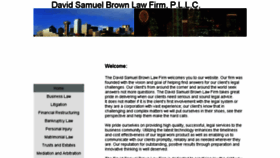 What Davidbrownlawoffice.com website looked like in 2018 (5 years ago)