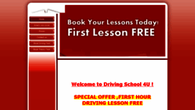 What Drivingschool-4u.co.uk website looked like in 2018 (5 years ago)