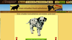 What Dogzer.de website looked like in 2018 (5 years ago)