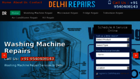 What Delhirepairs.com website looked like in 2018 (5 years ago)