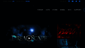 What Dreamscape317.net website looked like in 2018 (5 years ago)