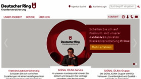 What Deutscherring-kranken.de website looked like in 2018 (5 years ago)