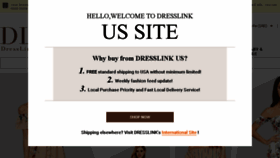 What Dresslink.com website looked like in 2018 (5 years ago)