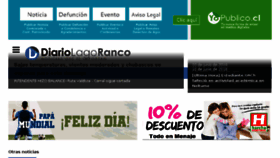 What Diariolagoranco.cl website looked like in 2018 (5 years ago)