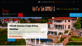 What Delavara.com website looked like in 2018 (5 years ago)