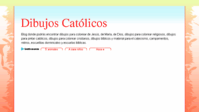 What Dibujoscatolicos.com website looked like in 2018 (5 years ago)