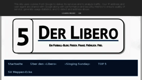 What Der-libero.de website looked like in 2018 (5 years ago)