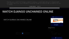 What Django-unchained-movie-online.blogspot.fr website looked like in 2018 (5 years ago)