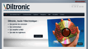 What Diltronic.com website looked like in 2018 (6 years ago)