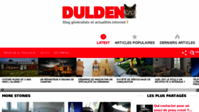 What Dulden.net website looked like in 2018 (5 years ago)