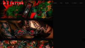 What Dt-tattoo.com website looked like in 2018 (5 years ago)