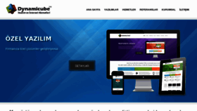 What Dynamicube.com website looked like in 2018 (5 years ago)