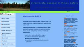 What Dgms.net website looked like in 2018 (5 years ago)