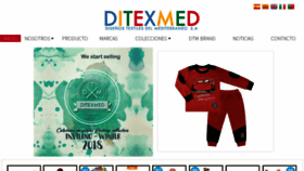 What Ditexmed.es website looked like in 2018 (5 years ago)