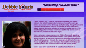 What Debbiesolaris.com website looked like in 2018 (5 years ago)