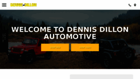 What Dennisdillon.com website looked like in 2018 (5 years ago)