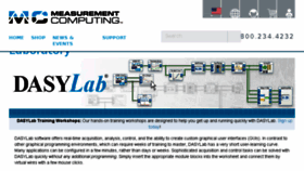 What Dasylab.com website looked like in 2018 (5 years ago)