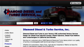 What Diamonddiesel.com website looked like in 2018 (5 years ago)