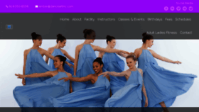 What Danceartinc.com website looked like in 2018 (5 years ago)