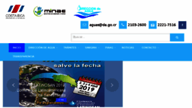 What Da.go.cr website looked like in 2018 (5 years ago)