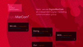 What Digitalmarcom.at website looked like in 2018 (5 years ago)