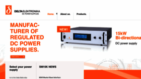 What Deltapowersupplies.com website looked like in 2018 (5 years ago)