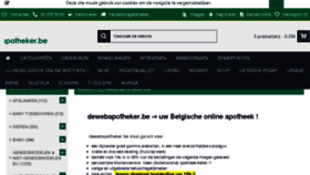 What Dewebapotheker.be website looked like in 2018 (5 years ago)