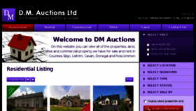 What Dmauctions.com website looked like in 2018 (5 years ago)