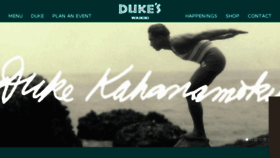What Dukeswaikiki.com website looked like in 2018 (5 years ago)