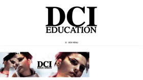 What Dcieducation.com website looked like in 2018 (5 years ago)