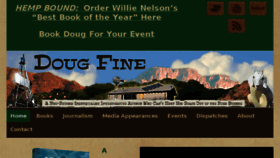 What Dougfine.com website looked like in 2018 (5 years ago)