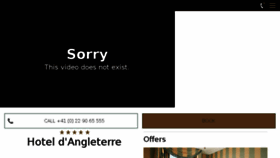 What Dangleterrehotel.com website looked like in 2018 (6 years ago)