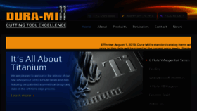What Duramill.com website looked like in 2018 (5 years ago)